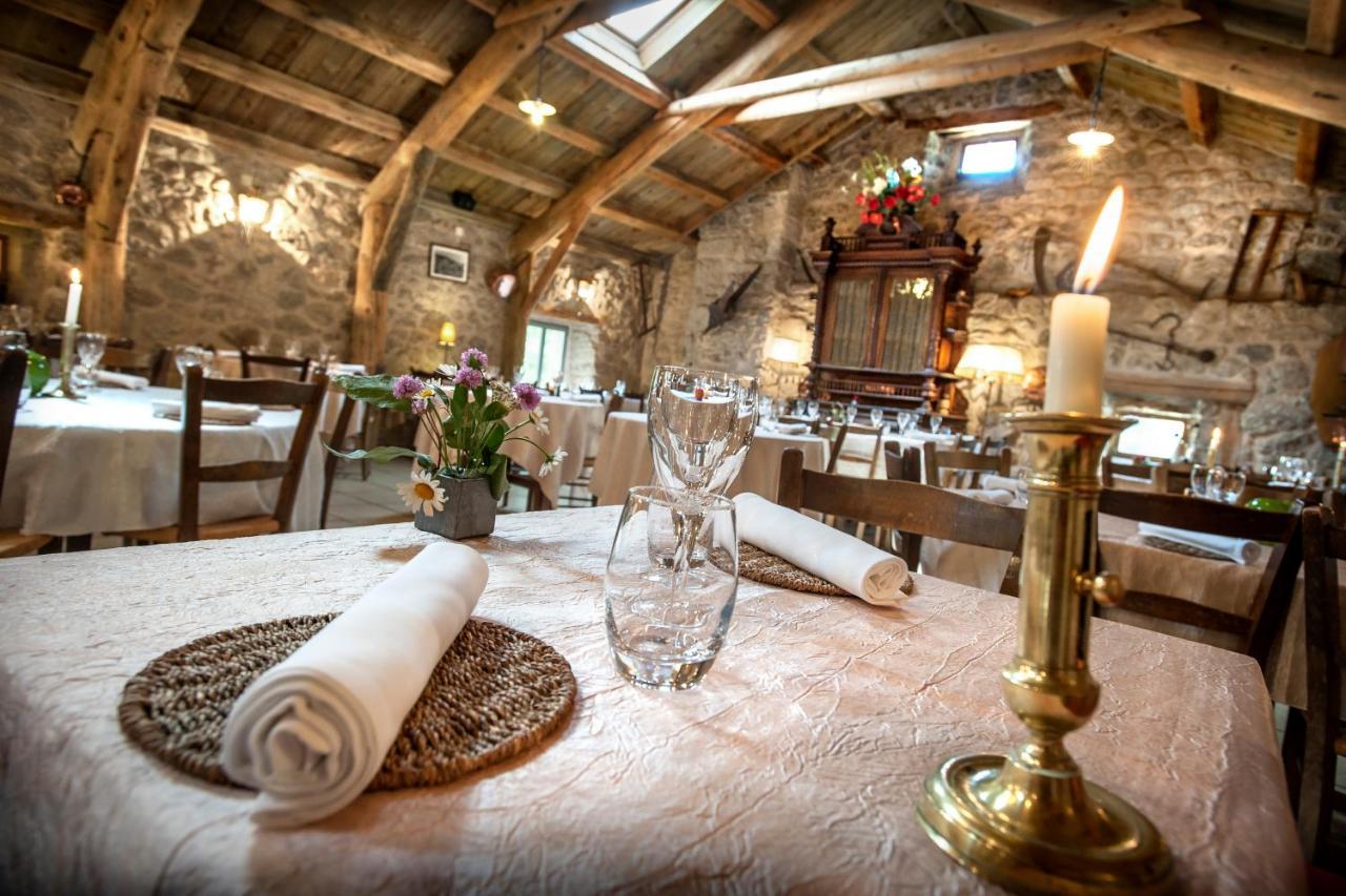 Hotel Restaurant De La Poste Et La Grange Detente, Espace Bien-Etre Châteauneuf-de-Randon Zewnętrze zdjęcie