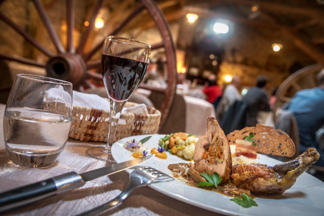 Hotel Restaurant De La Poste Et La Grange Detente, Espace Bien-Etre Châteauneuf-de-Randon Zewnętrze zdjęcie