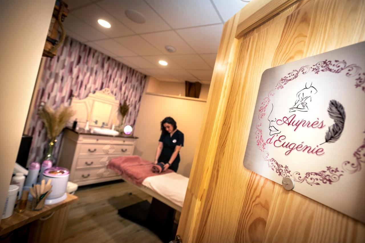 Hotel Restaurant De La Poste Et La Grange Detente, Espace Bien-Etre Châteauneuf-de-Randon Zewnętrze zdjęcie