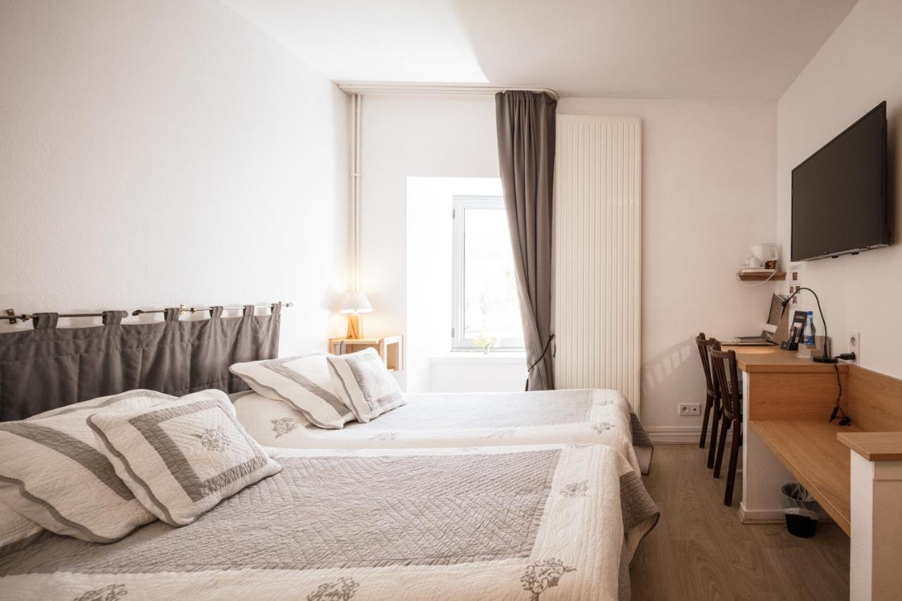 Hotel Restaurant De La Poste Et La Grange Detente, Espace Bien-Etre Châteauneuf-de-Randon Pokój zdjęcie