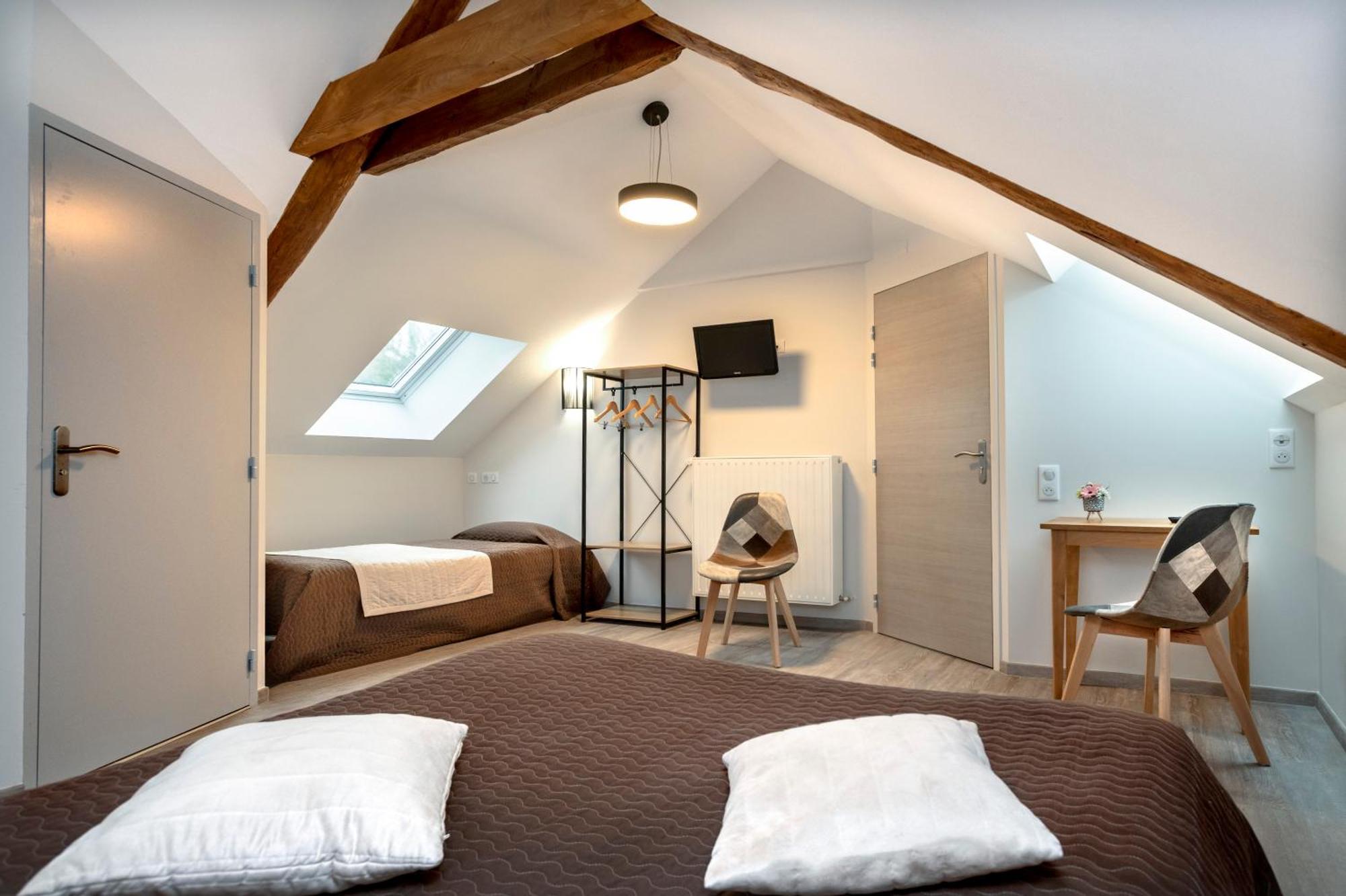 Hotel Restaurant De La Poste Et La Grange Detente, Espace Bien-Etre Châteauneuf-de-Randon Pokój zdjęcie