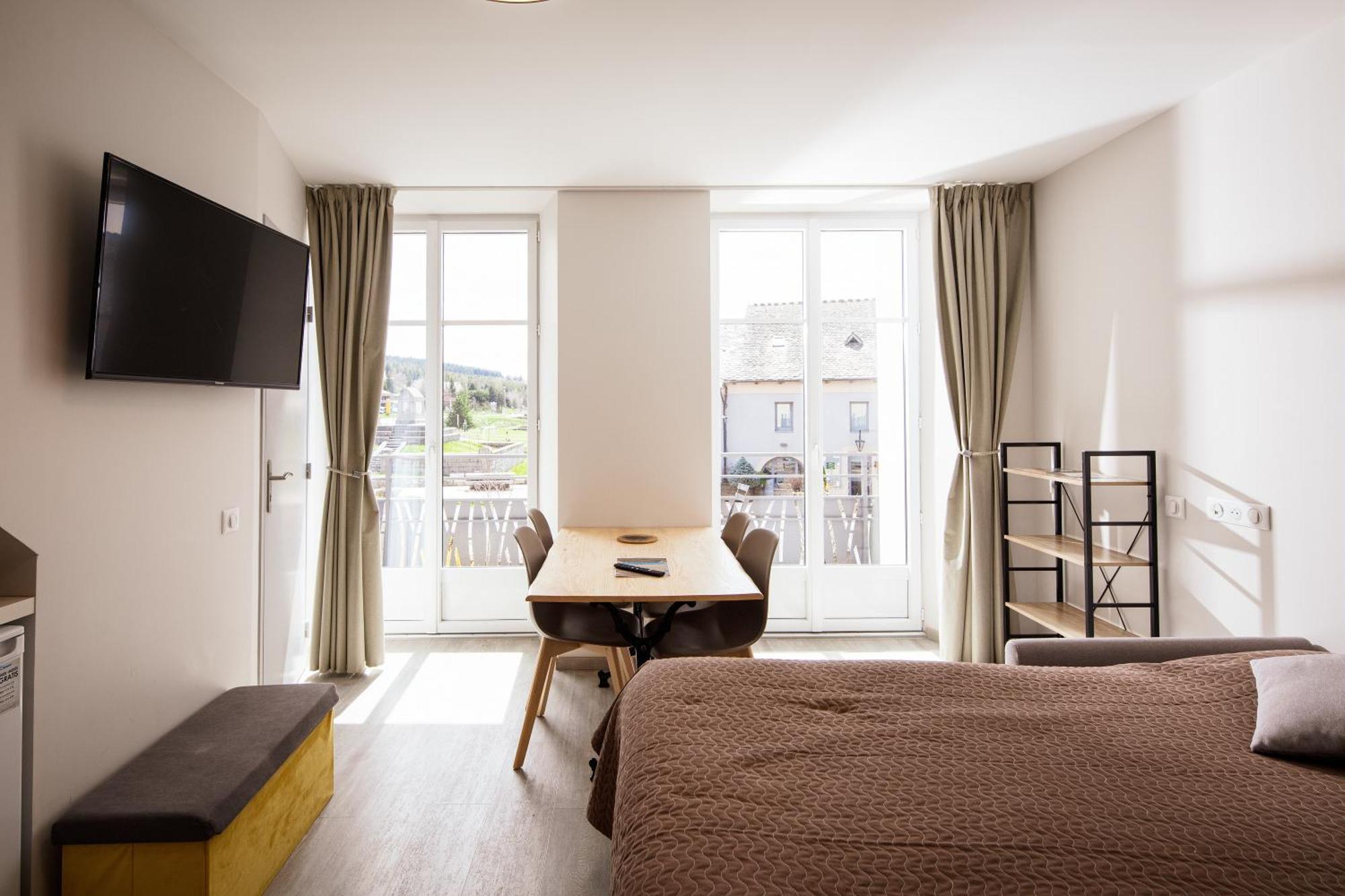 Hotel Restaurant De La Poste Et La Grange Detente, Espace Bien-Etre Châteauneuf-de-Randon Pokój zdjęcie