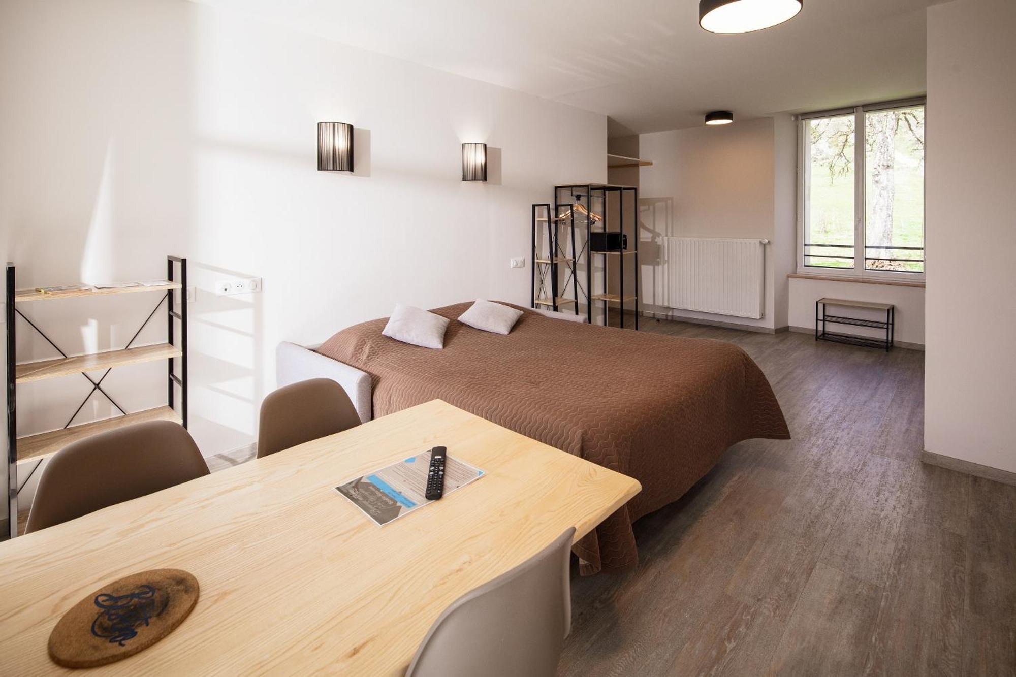 Hotel Restaurant De La Poste Et La Grange Detente, Espace Bien-Etre Châteauneuf-de-Randon Pokój zdjęcie